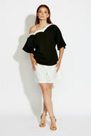 Rapture-Scallop-top-Black-white